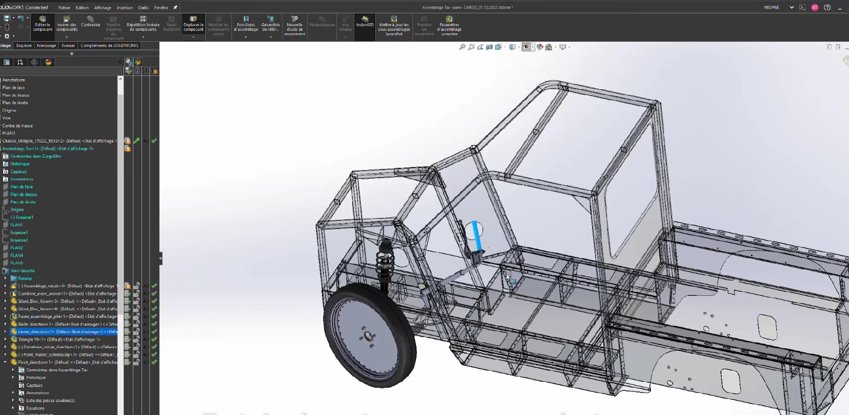 conception on solidworks